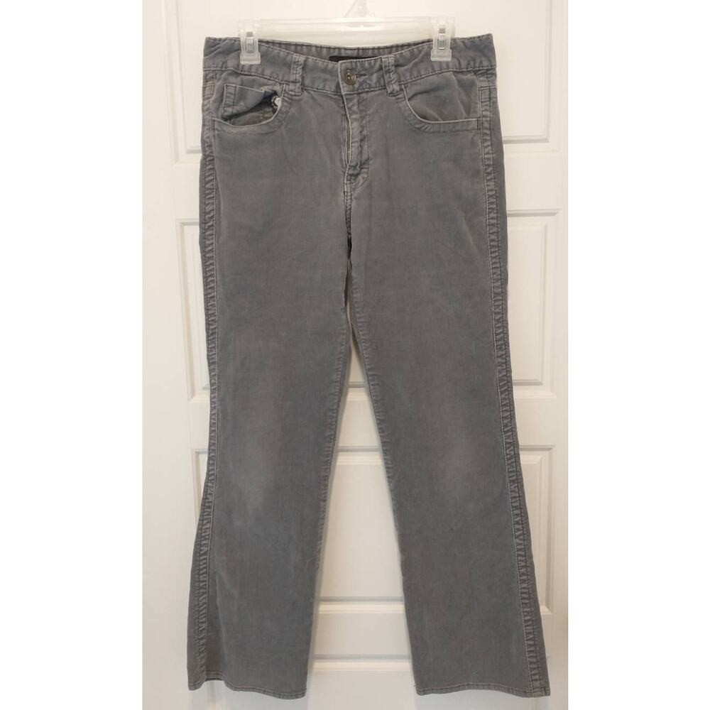 Calvin Klein Corduroy Jeans. Women's Size 8. Gray.